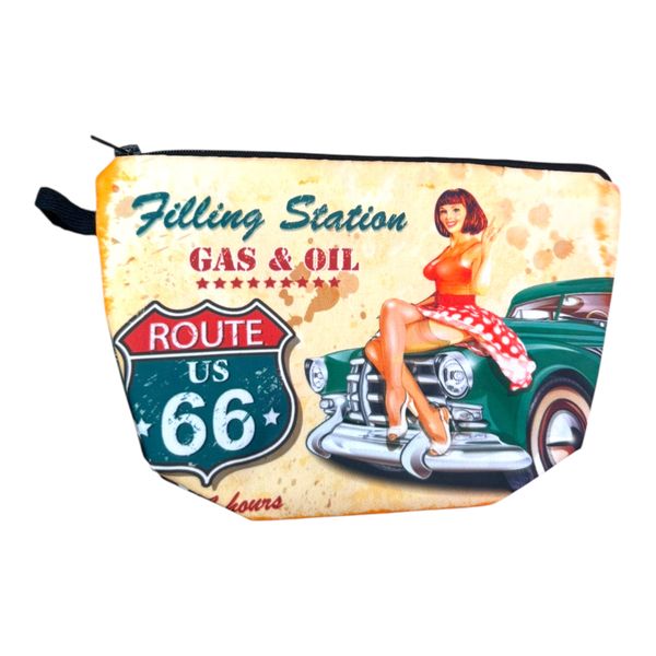 Gift Emporium Route 66 Makeup Bag