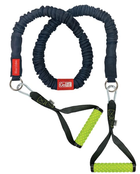 GoFit 30LB Safety Sleeve Tube with Handles/Peggable - 13.61kg Resistance