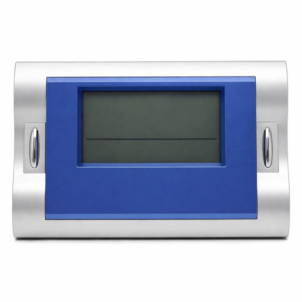 Modern Digital Desk Clock - Large LCD Display, Alarm, Date &amp; Temperature