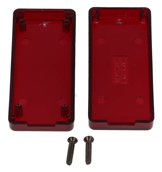1551USB3TRD - ABS Miniature USB Enclosure 65×30×15.5mm Translucent Red IP54