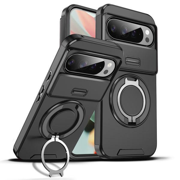 Magnetic Rotate Holder Phone Case Compatible With Google Pixel 10 Pro XL