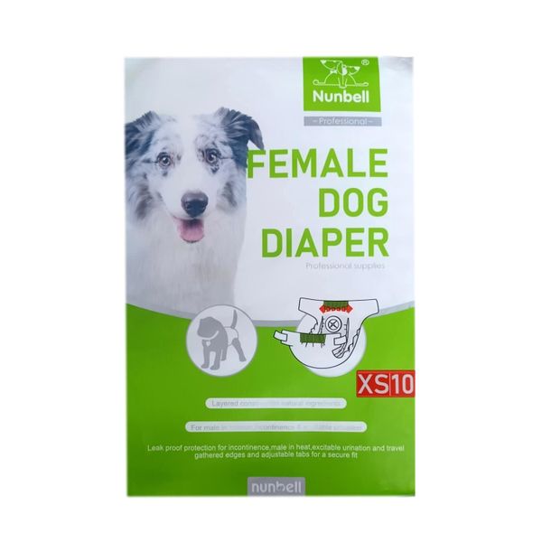 Nunbell Female Dog Diapers