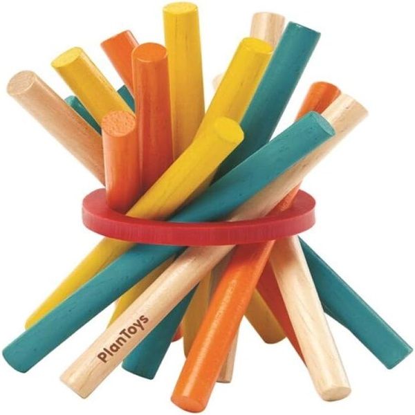 Wooden Pick-Up Sticks Novelty Toy