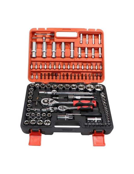 108 Piece - Set of Socket Wrenches with Ratchets