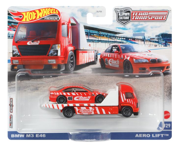 Hot Wheels Team Transport - Aero Lift Bmw M3 E46