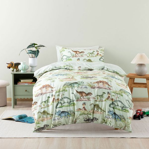 Linen House Dino Kingdom Duvet Cover Set