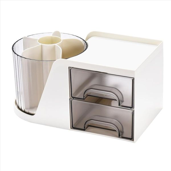 Desk Organizer Desktop Pen Pencil Card Holder Storage Box for Desk