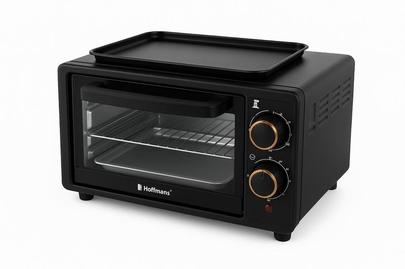 Hoffmans 12Liter Electric Oven with Baking Sheet+Metal Mini Wallpaper