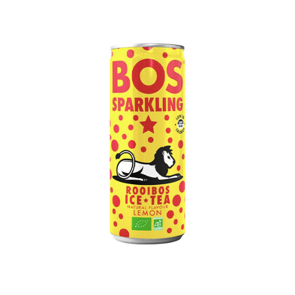 BOS - Iced Tea Sparkling Lemon 300ml - Set of 12