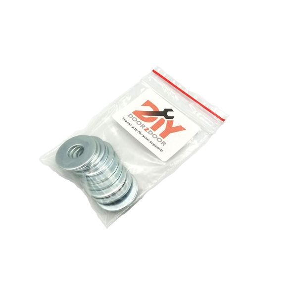 10x M-8x22x1.6mm Fender Washers