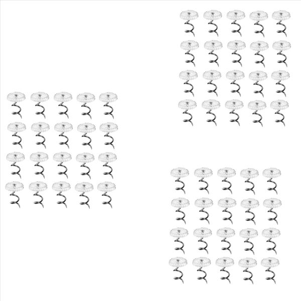 Clear Heads Twist Pins for Upholstery Slipcovers and Bedskirts Set of 300