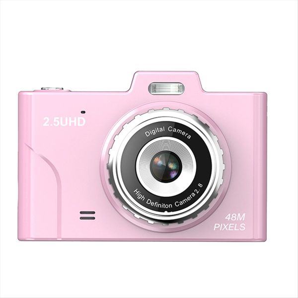 1080P Kids Camera 8X Optical Zoom Mini Ccd Camera For Kids - Purple