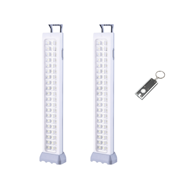 Ultra-Bright Rechargeable LED Lights with Stand &amp; Keyring Torch