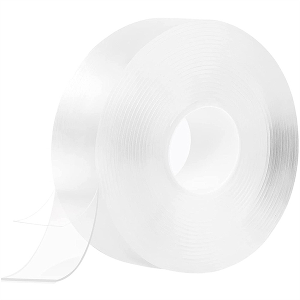 Double Sided Tape Removable &amp; Reusable For Walls Home Decoration