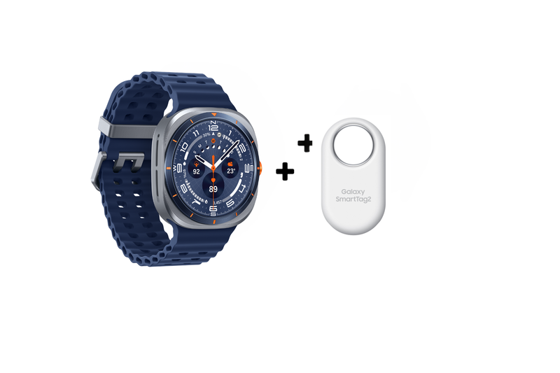 Samsung Galaxy Watch Ultra (2025) LTE 47mm - Titanium Blue + SmartTag2