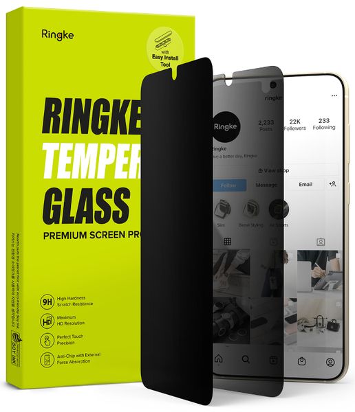 Privacy Premium Tempered Glass Screen Protector for Galaxy S23