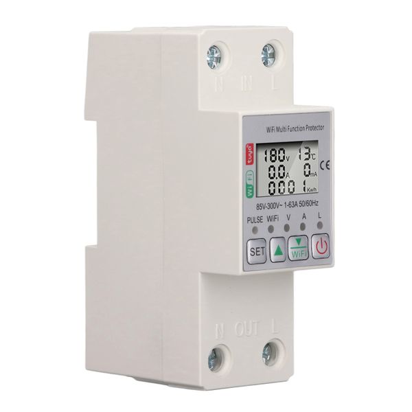 Smart WiFi Power Meter Switch compatible with Tuya