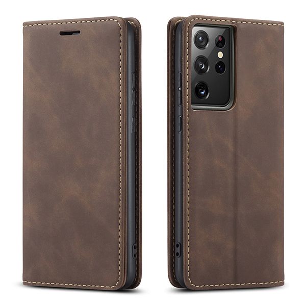 SIXTEEN10 Magnetic Wallet Phone Case for Samsung Galaxy S21 Ultra 5G (2021)