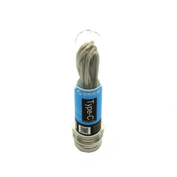 Orico Type-C to USB 1m ChargeSync Tube Cable - Silver
