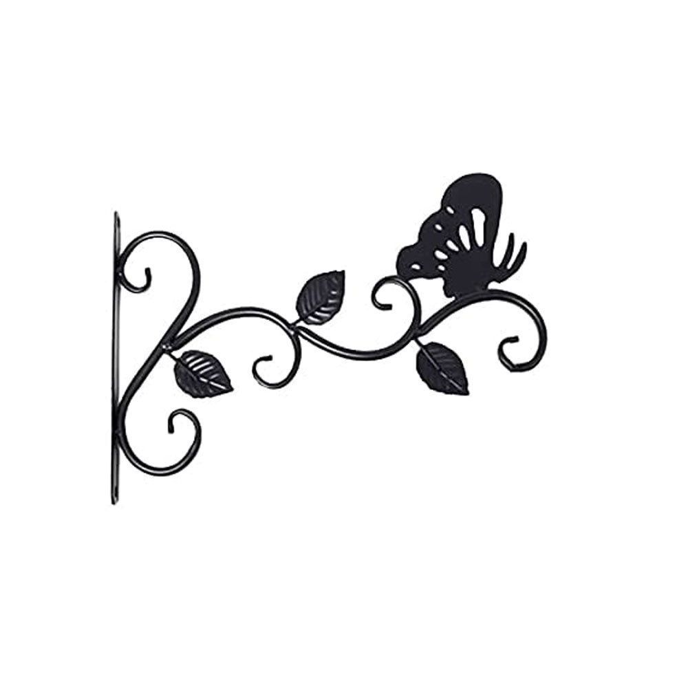 Background Wall Decoration Metal Wall Mount Butterfly Planter Hooks