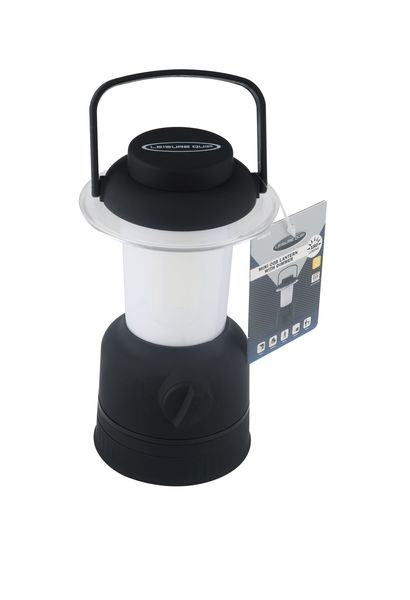 Leisure Quip 180 Lumen Black Mini Led Lantern with Dimmer