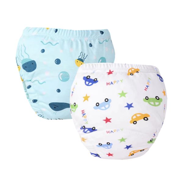 2 pack Toddler Potty Training Support Pants - Medium