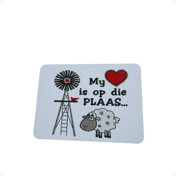 My Hart is Op Die Plaas - Mouse Pad