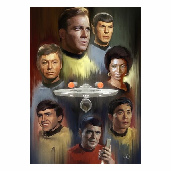 Star Trek Painting - a1 Poster