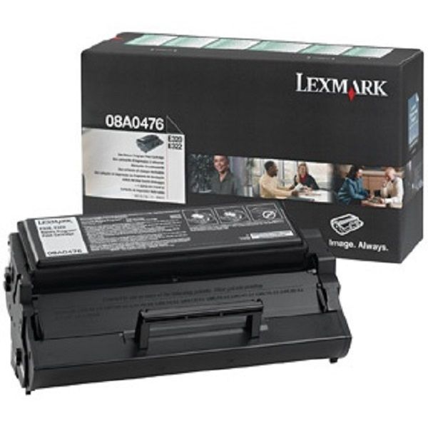 LEXMARK 08A0476 Laser Toner Cartridge - Black