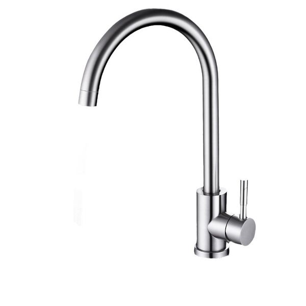 Stainless steel faucet, kitchen and bathroom, hot and cold water two-in-one