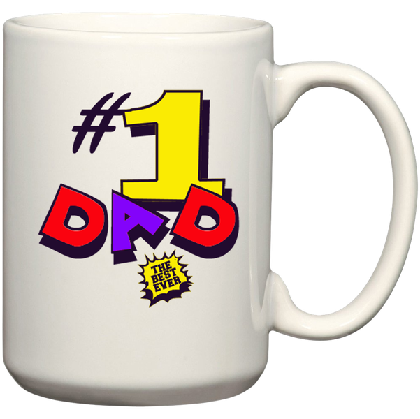 #1 Dad Coffee Mug