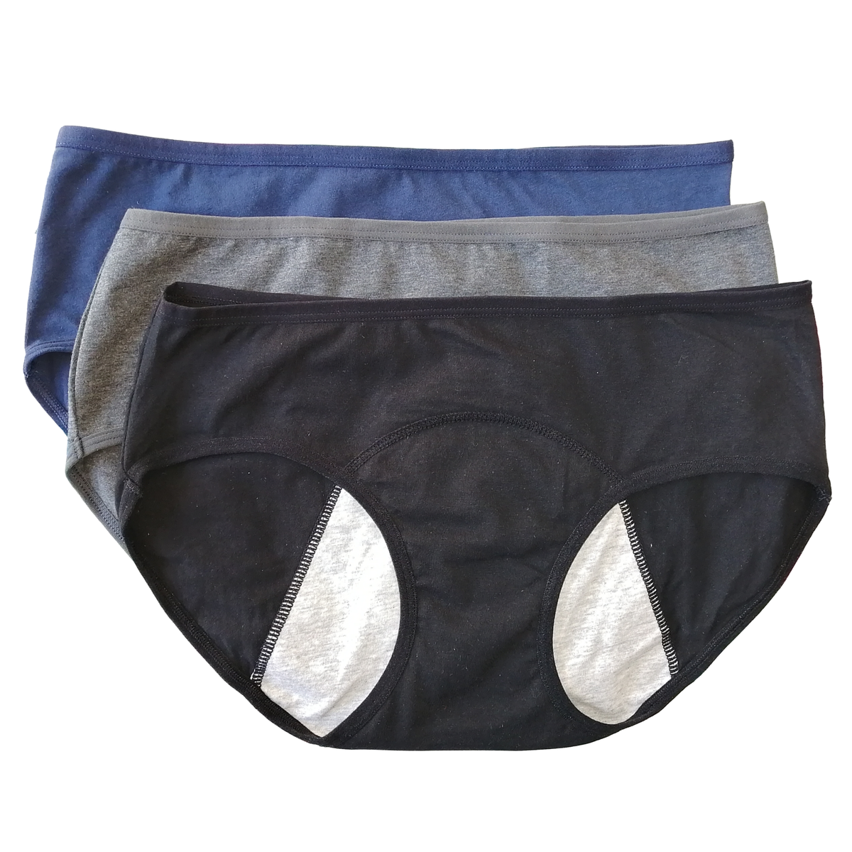 3 x NOOI Liner Period Panties Non-Absorbent and Leakproof