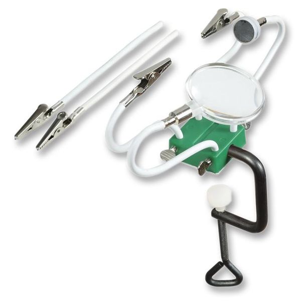 PRK SN-394 Helping Hand Octopus Clamp Kit with Magnifier &amp; Arms