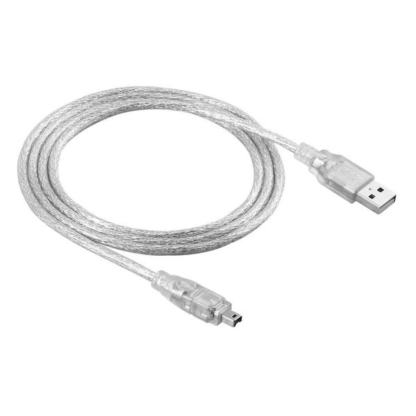 USB 2.0 Male to Firewire iEEE 1394 4 Pin Male iLink Cable