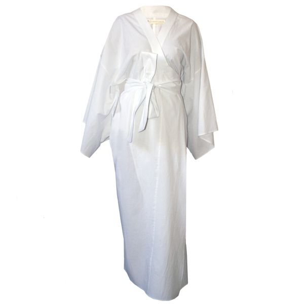 Nucleus White Kimono Gown
