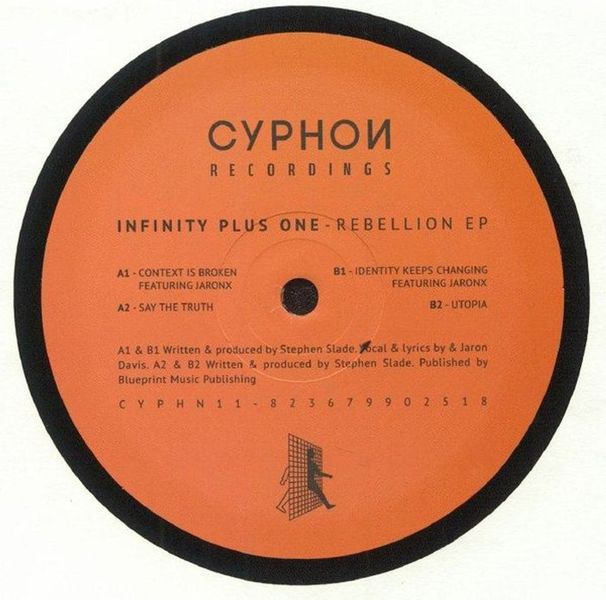 Infinity Plus One - Rebellion EP 12" Vinyl | 4-Track Electronic Album