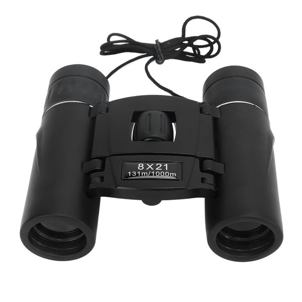 8x21 Binoculars 131m/1000m Compact Compatible with Adults Kids Concerts