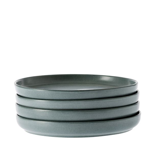 George &amp; Mason - Juniper Side Plate 20cm 4pk - Sea Green