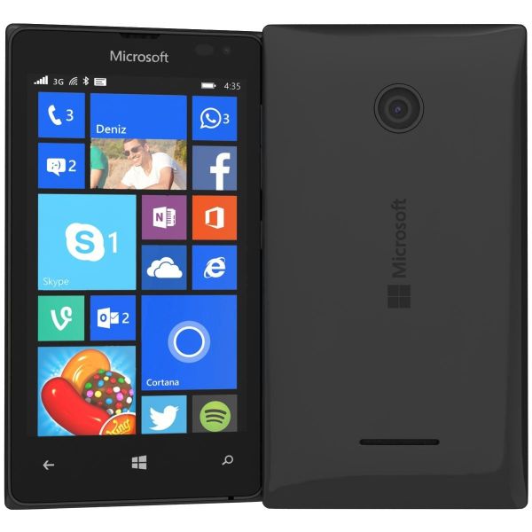 Microsoft Lumia 435 Feature Phone Single Sim - Black
