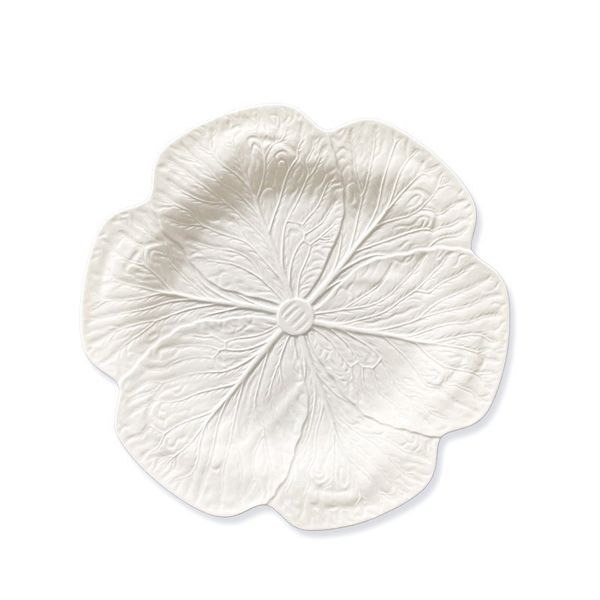 12 Pieces 6 Inche Porcelain Flower Sauce Plate BCP