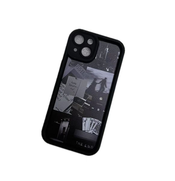 Silicone antifall mobile phone case Compatible With iPhone12/13/14/15Promax
