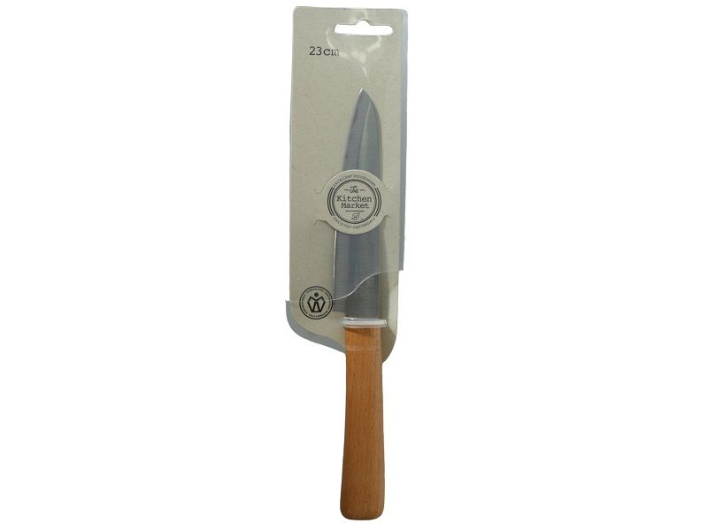 Chef's Knife Stainless Steel with Beechwood Handle