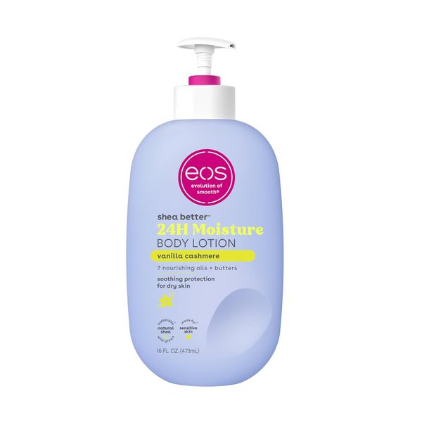 eos Shea Better Body Lotion - Vanilla Cashmere, 16 fl oz (473ml)