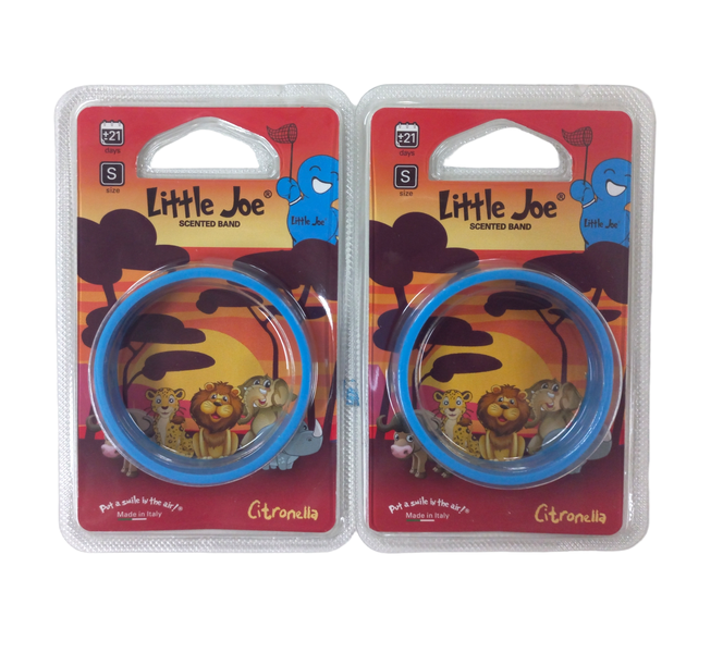 Little Joe Scented Band Insect Repellent - 2 Pack Small Pink