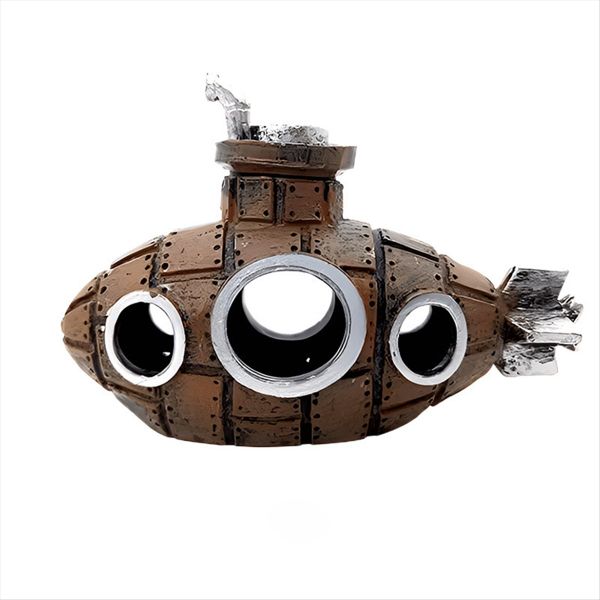 C Fish Tank Submarine Aquarium Decorative Housing Ornaments