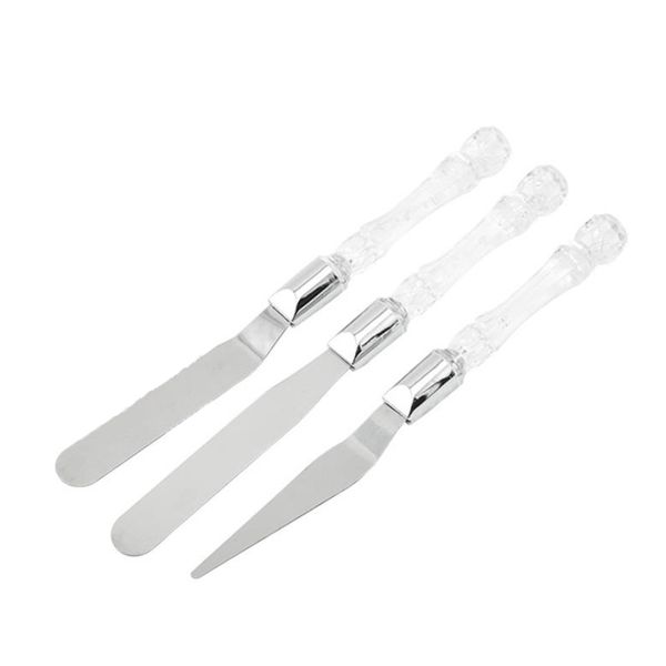 3 Piece Baking Tool Cake Cream Setting Spatula