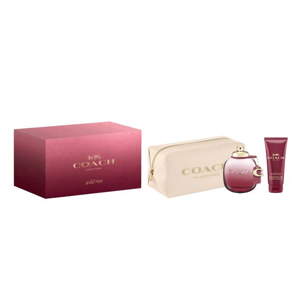 Coach Wild Rose 3 Pc Set