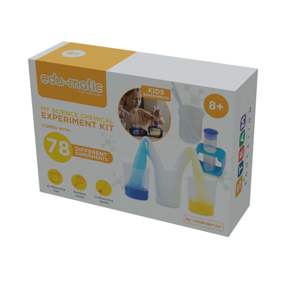 Volkano EduMatic Kids Experiment Chemical Science Toys Kit Shop