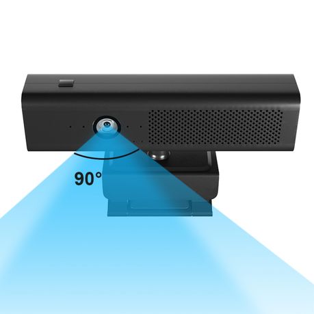 Webcam With Microphone And Speaker 1080P Full HD Mini Webcam With