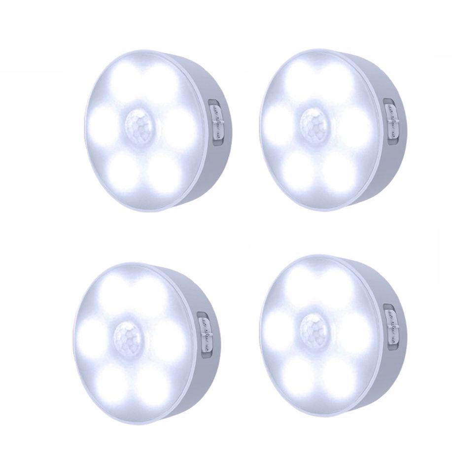 4 Piece Downlight Warm Light White Light Fixture Downlight LED